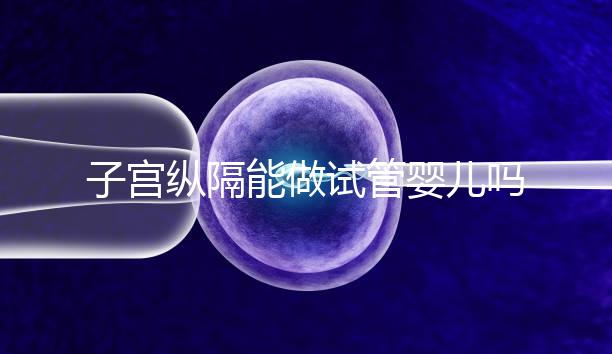 子宮縱隔能做試管嬰兒?jiǎn)?？妊娠成功率給你最終答案