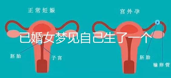 已婚女夢見自己生了一個男孩有預(yù)示，是不是胎夢顯而易見