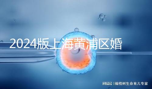 2024版上海黃浦區婚檢預約指南，包括詳細的流程和費用